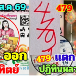 479 ปฏิทินหลวงปู่ศิลาให้โชค ตามอีกงวด 16 สิงหาคม 69